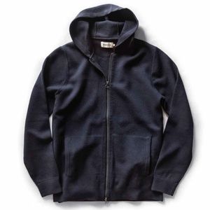 Taylor Stitch Portola Merino Hoodie Midnight Men’s XL Full Zip